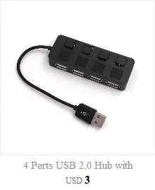 4-Порты и разъёмы USB2.0 материнская плата сзади Панель скользящая Скоба хост-адаптер