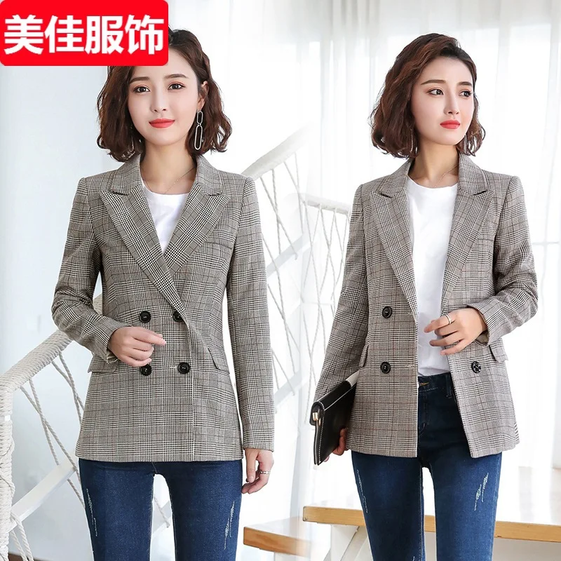 

Small Suit Coat Women's 2019 Autumn & Winter New Style Slim Fit Slimming Elegant Women's Casual Versatile Online Celebrity Suit