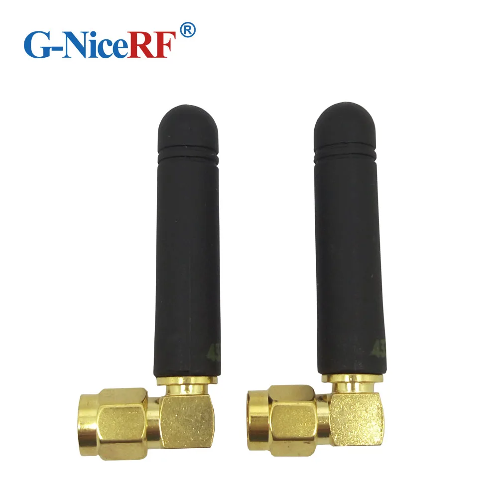 10pcs/lot Elbow Rod antenna SW433-WT36 433MHz Anternna with male SMA connecter free shipping | Мобильные телефоны и