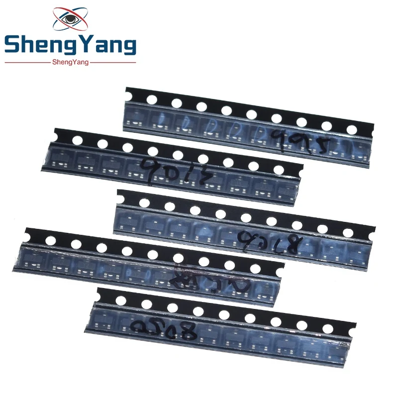 S9013 S9014 S9015 S9018 MMBT3904 MMBT3906 SS8050 SS8550 2N5551 2SC1815 TZT Insgesamt 10 Arten X10 Stück = 100 Stück – Detail 7