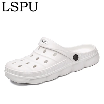 

2020 New Arrival Unisex Summer Sandals Slip On Breathable Lightweight Slippers Fashion Crocks Water Beach Shoes Clogs Men Women