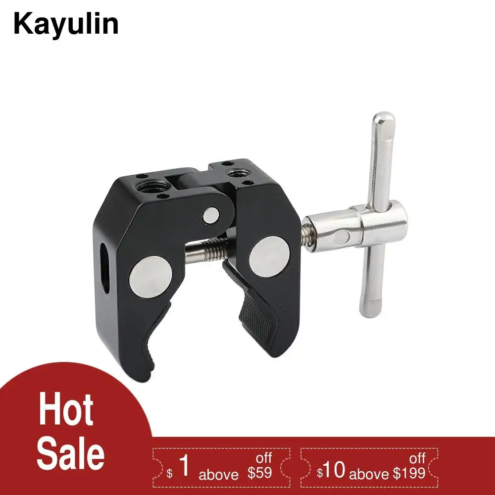 Kayulin Magic фрикционный кронштейн маленький Супер зажим плоскогубцы для DSLR камеры