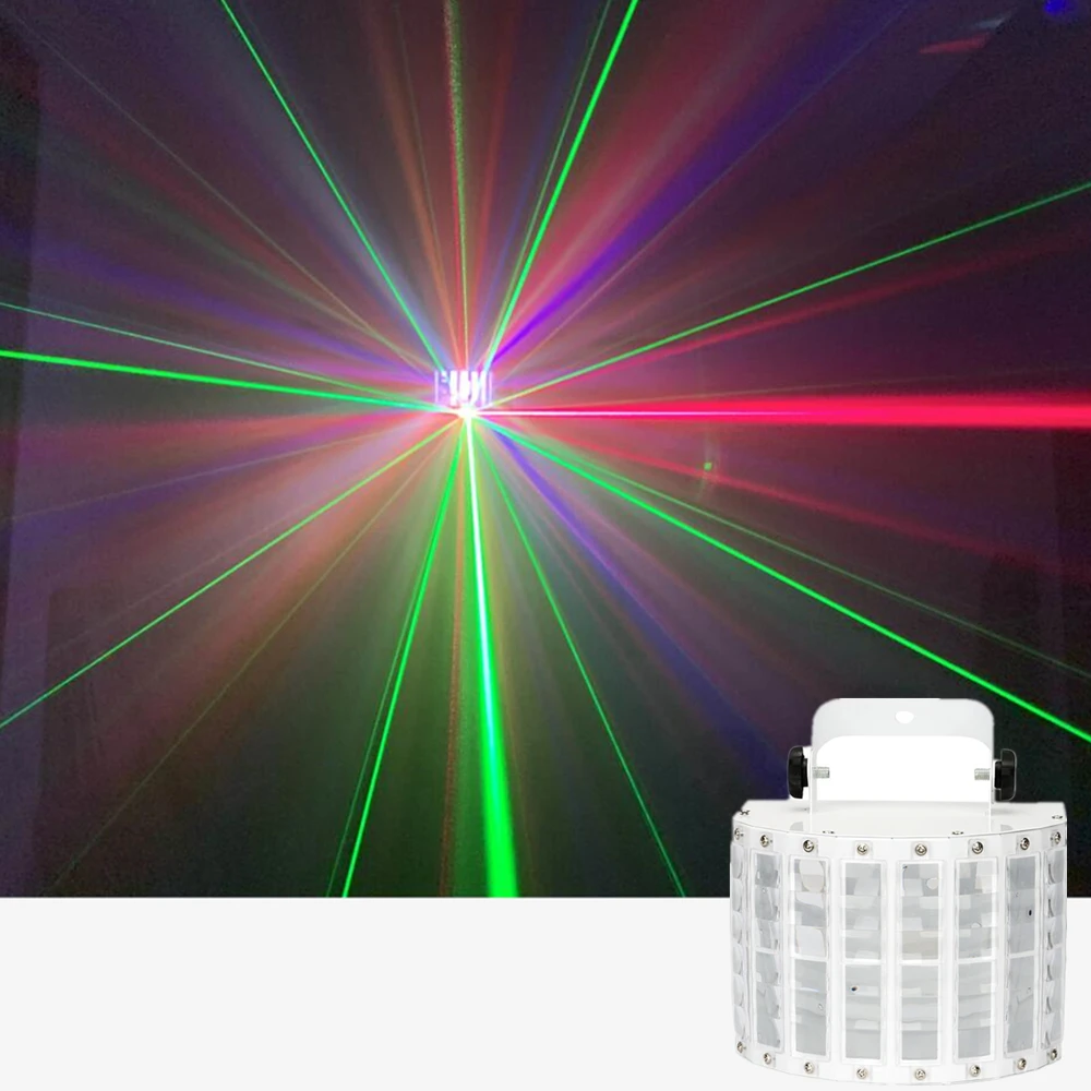 Светодиодный мини светильник с пультом дистанционного управления RGBW бабочка