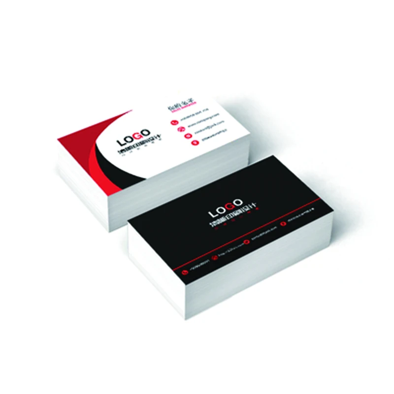 

custom business card 90*54mm paper 300gsm name cards with your design printing