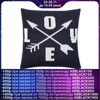 

Knitted pillowcase "Ethel" Arrows, 35x35 cm, 100% polyester 3823885