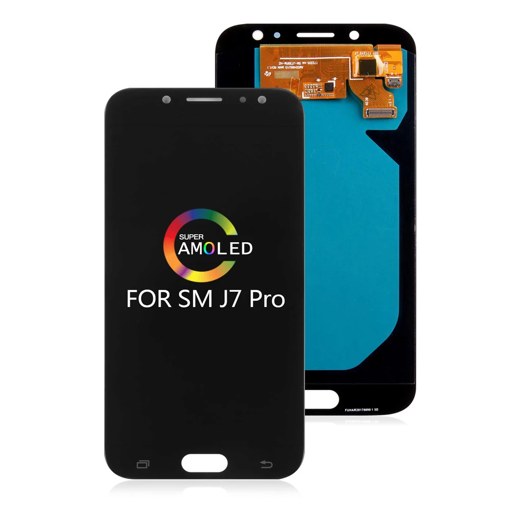 

Original Super AMOLED For Samsung Galaxy J7 Pro J730 J730F LCD Display Touch Screen Digitizer Assembly For Samsung J7 Pro LCD