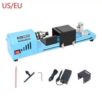 

150W Electric Wood Mini Lathe Buddha Beads Grinding Polisher Polishing Beading 94PC
