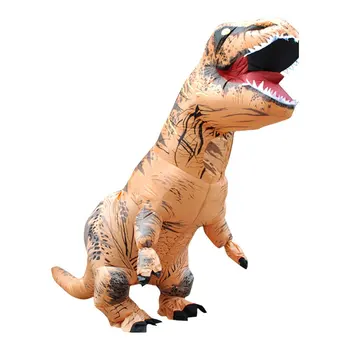 

Dinosaur Suit Inflatable Clothing Child Adult Halloween Funny Performance Props Clothes Bar Cosplay Set Clothing