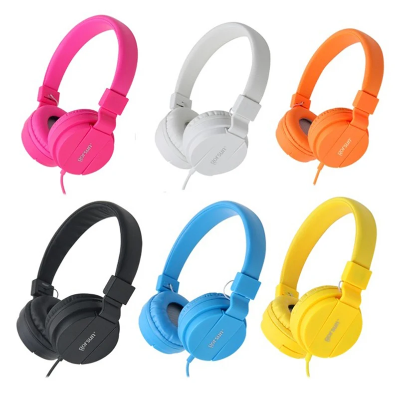 3 5mm Foldable Wired Gaming Headphones Stereo Deep Bass Music Gaming Headset Fashion Color Earphone For Phones Computer Gamers