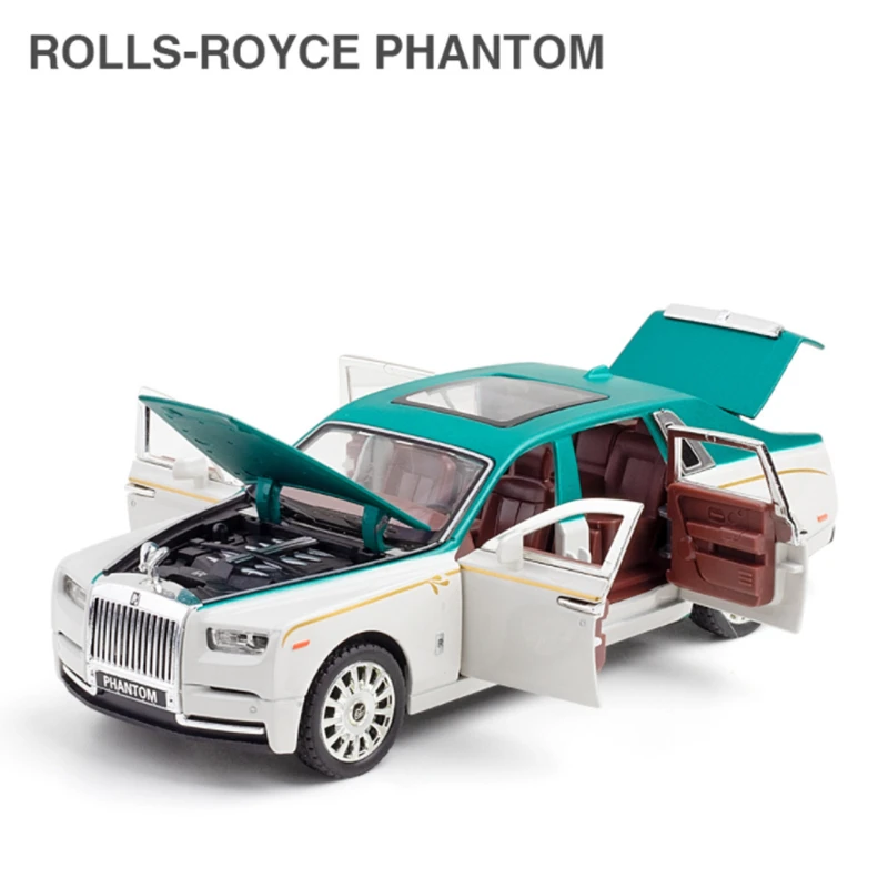 Details about   Rolls-Royce Phantom 1 32 Scale Wheels Die cast Car Metal Model Pull Back Alloy 