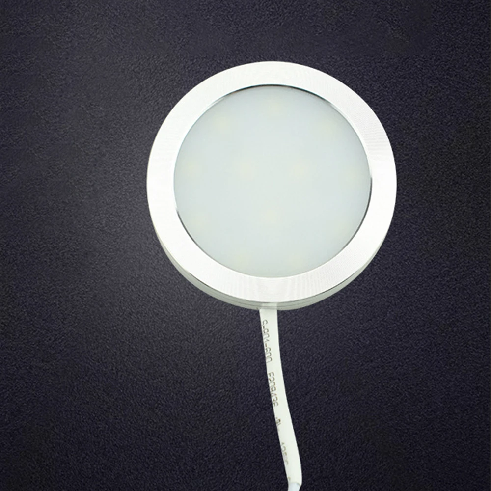 1/3/6 шт. Cabinet Light 2 Вт DC12V светодиодный шкаф легкий алюминиевый выставочный стенд огни для Кухня счетчик шкаф точечные светильники
