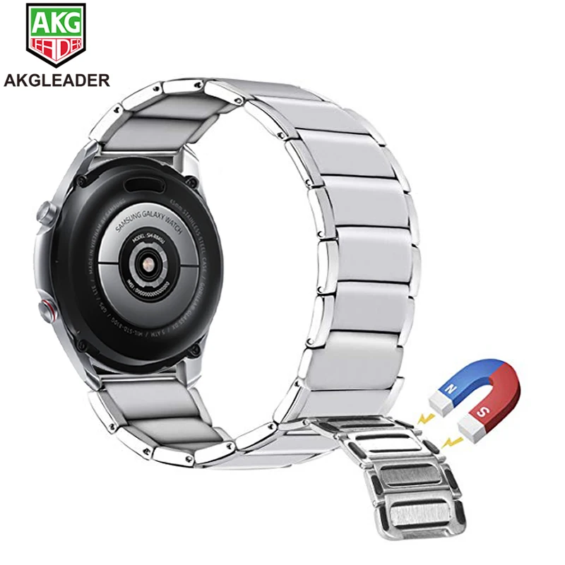 bracelet-de-montre-en-acier-inoxydable-pour-samsung-galaxy-watch-3-4-45mm-46mm-boucle-magnetique-gear-s3-22mm