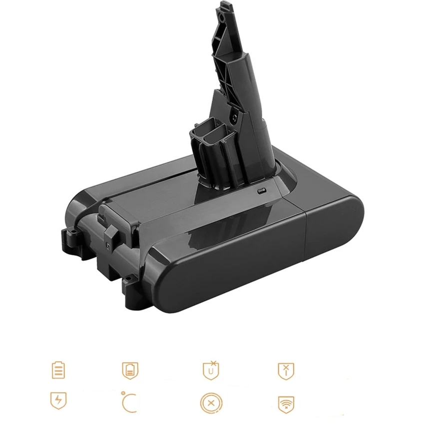 Новейший 4.0Ah 21,6 V 4000mAh литий-ионный аккумулятор для Dyson V7 Animal V7 Вакуумный Очиститель и Горячая