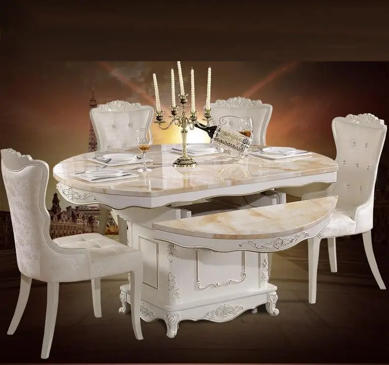 Комната Jantar Langer Eettafel De Salle Redonda Marmol набор яслей современный деревянный Европейский комедор Tablo Bureau Mesa обеденный стол