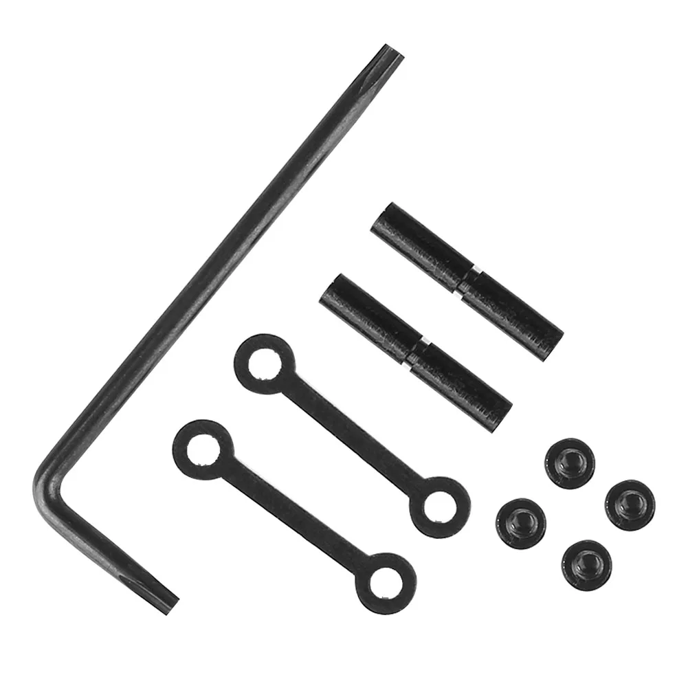 

DIY Anti Walk Pins Tactical Practical Side Plates Retainer Trigger With Screw Non Rotating Iron Easy Install Hunting Accessories