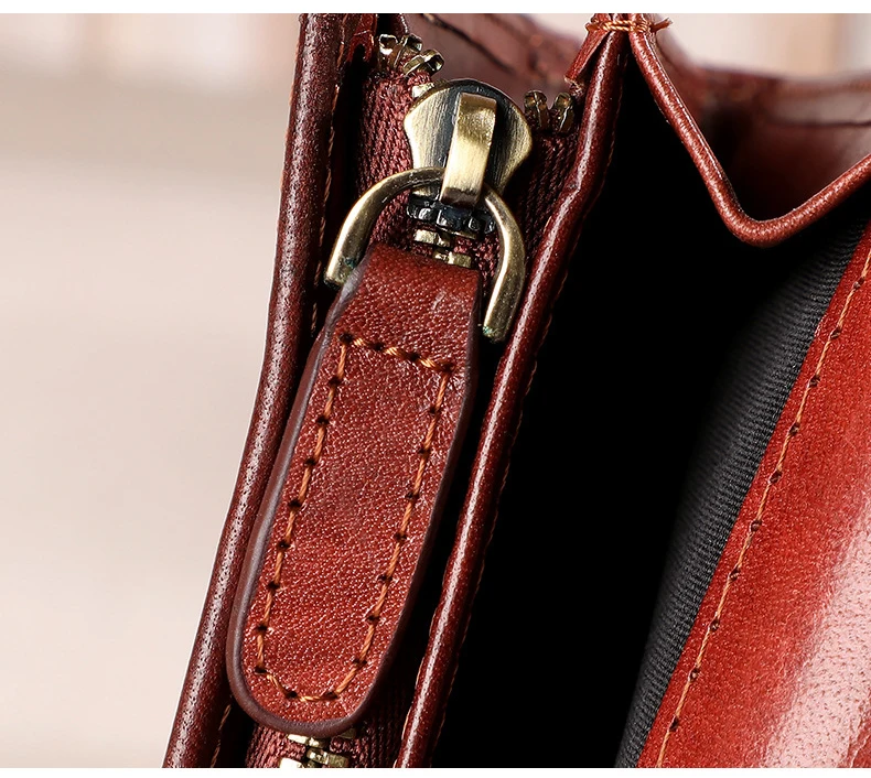 Genuine Leather Wallet For Women Vintage Short Clutch Wallets Purse With Card Holder Zipper Coin Pocket Bag Female Portefeuille