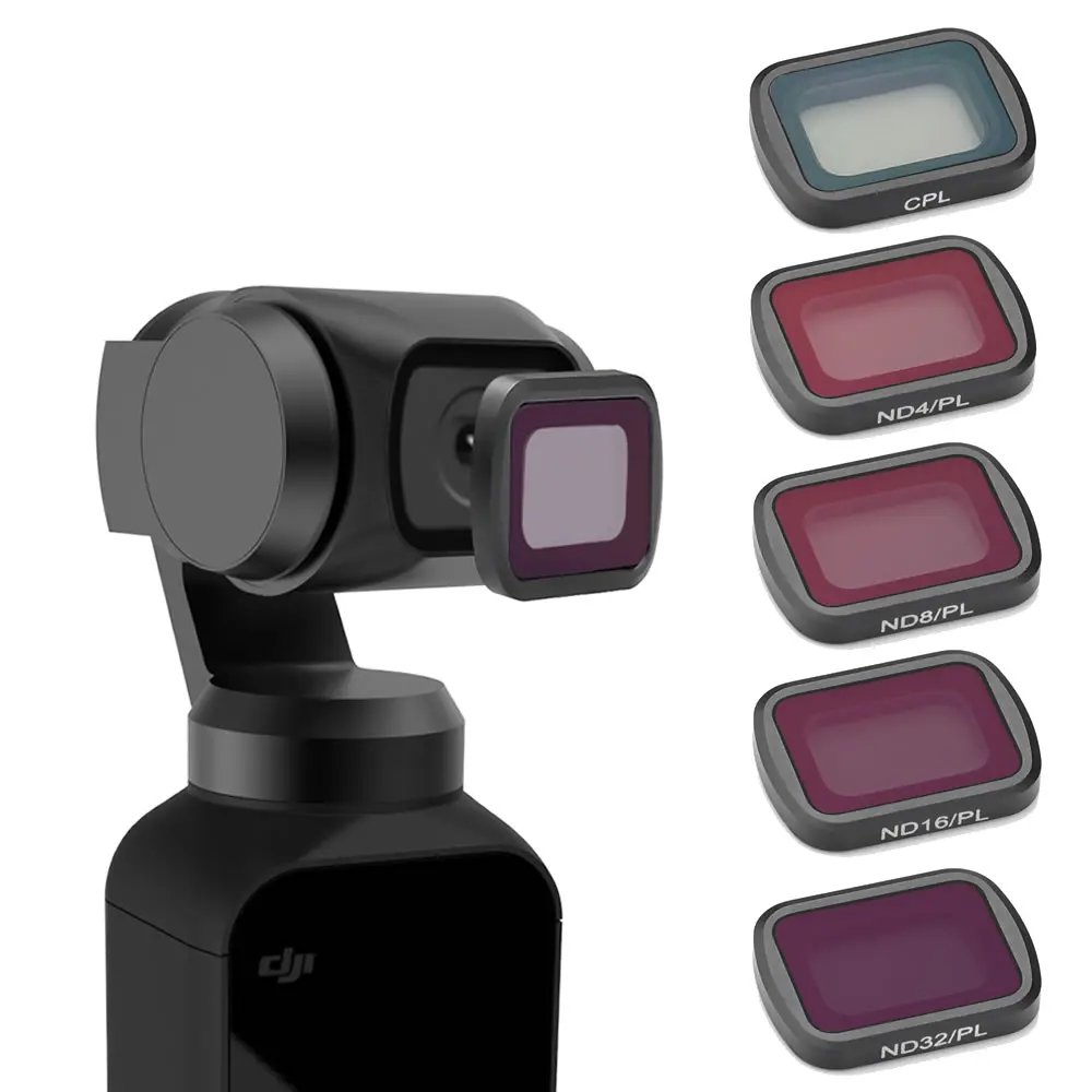 

For DJI osmo pocket filter ND CPL filters kit osmo pocket accessories polar ND4 8 16 32 osmo pocket filters