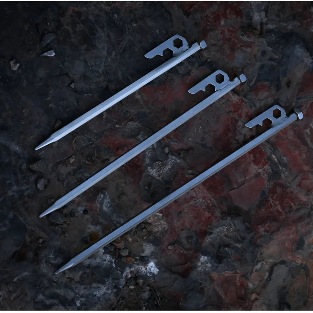 Piquets De Tente En Titane - Boundless Voyage - Camping Robustes Et Légers - Ti1555B