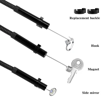 

Digital 8-LED 4.3 Inch Display Endoscope Snake Borescope Inspection Camera Kit
