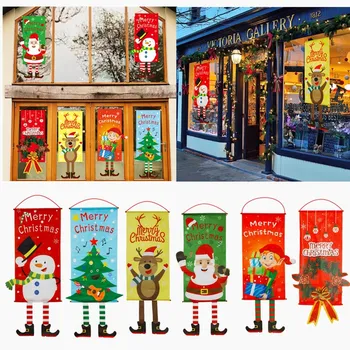 

115x40cm Merry Christmas Decorations for Home Noel 2020 Christmas Ornaments Christmas Decoration Xmas Happy New Year Decor 2021