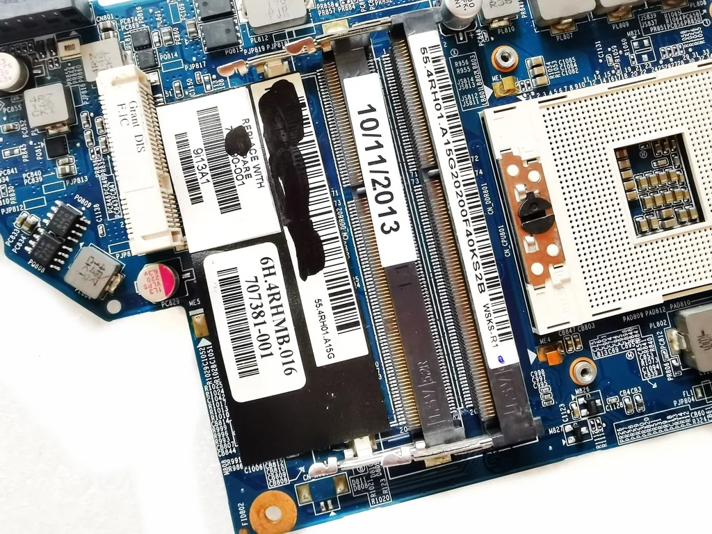 Оригинальная материнская плата для ноутбука hp DV6-6000 DV6-6000 HD7690M 1GB 707381-001 протестированная хорошая