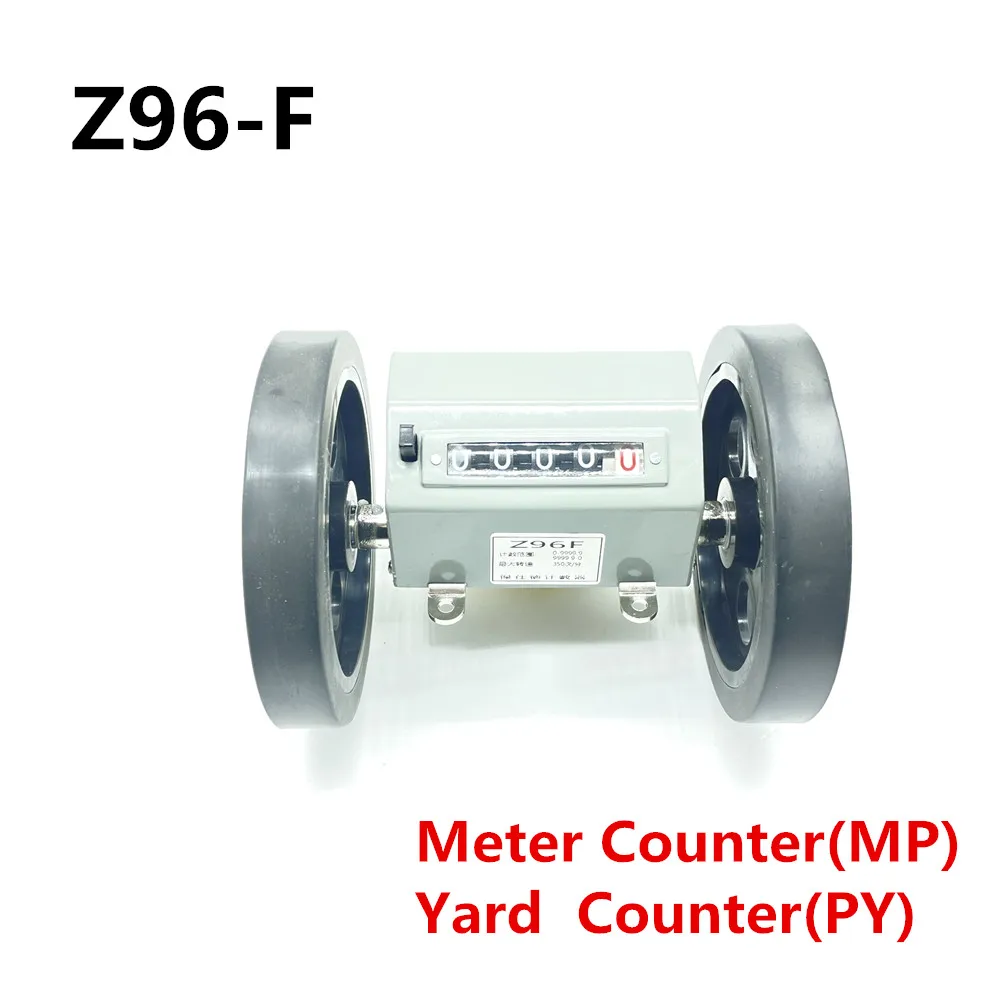 Compteur de Z96-F Longueur mécanique Distance Double Roue roulante 0-9999.9  Enregistreur à entraînement mécanique/Longueur de mesure - AliExpress