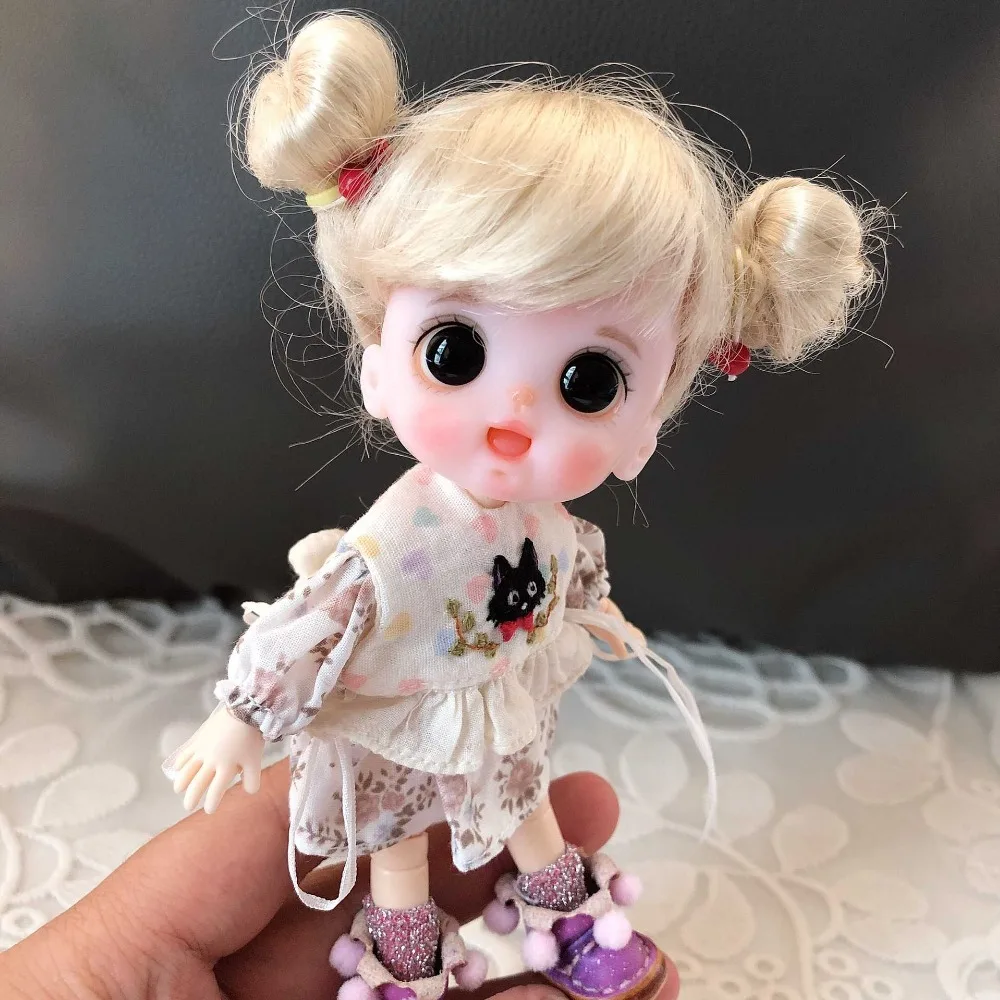 OB11 кукла ручной работы на заказ 1/8 BJD куклы OB голова и Обнаженная кукла Полимерная глина