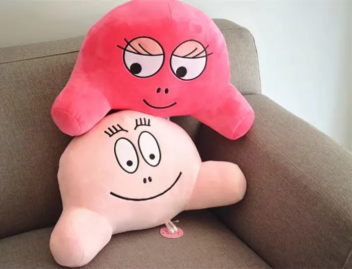 Милый французский мультфильм Баба папа серия Barbapapa диван офис U-SHAPE Подушка поясничная поддержка