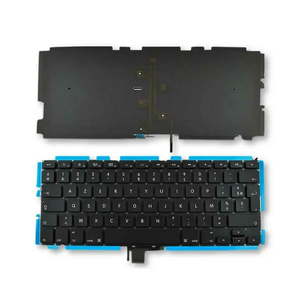 Для MacBook Pro Французский A1278 Клавиатура для ноутбука с подсветкой FR AZERTY Французский франция
