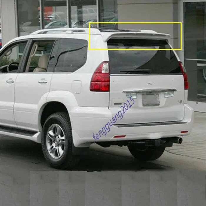 Для Lexus GX470 задний спойлер окрашенный 2003-2009 заводской стиль с светодиодный 1 комплект автомобиля модификация автомобильные аксессуары
