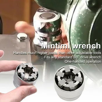 

Adaptive Wrench All-Fitting Multi Drill Attachment Magical Tool QJS Shop