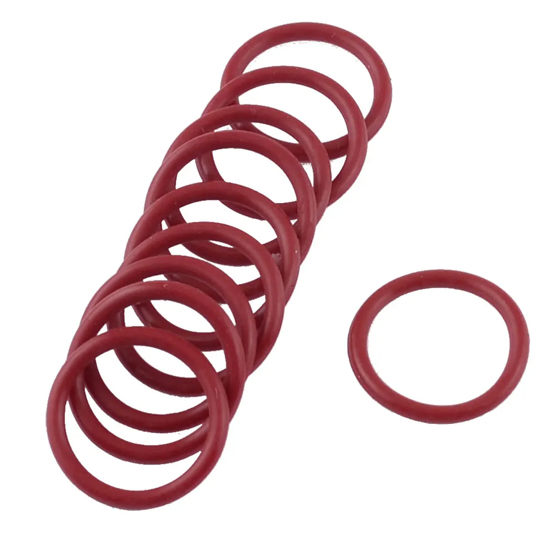 

Uxcell Soft Rubber O Rings Seal Replacement Red 23mm x 2.5mm 10Pcs