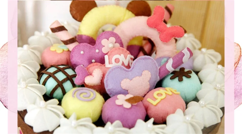 DIY simulation cake Learning Education toys kids craft toys DIY storage box home decoration Christmas birthday gifts