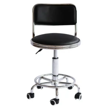 

Bar Chair Beauty Round Stool Experiment Bench Bar Chair Back Chair High Foot Stool Rotary Bar stool Lift Chair
