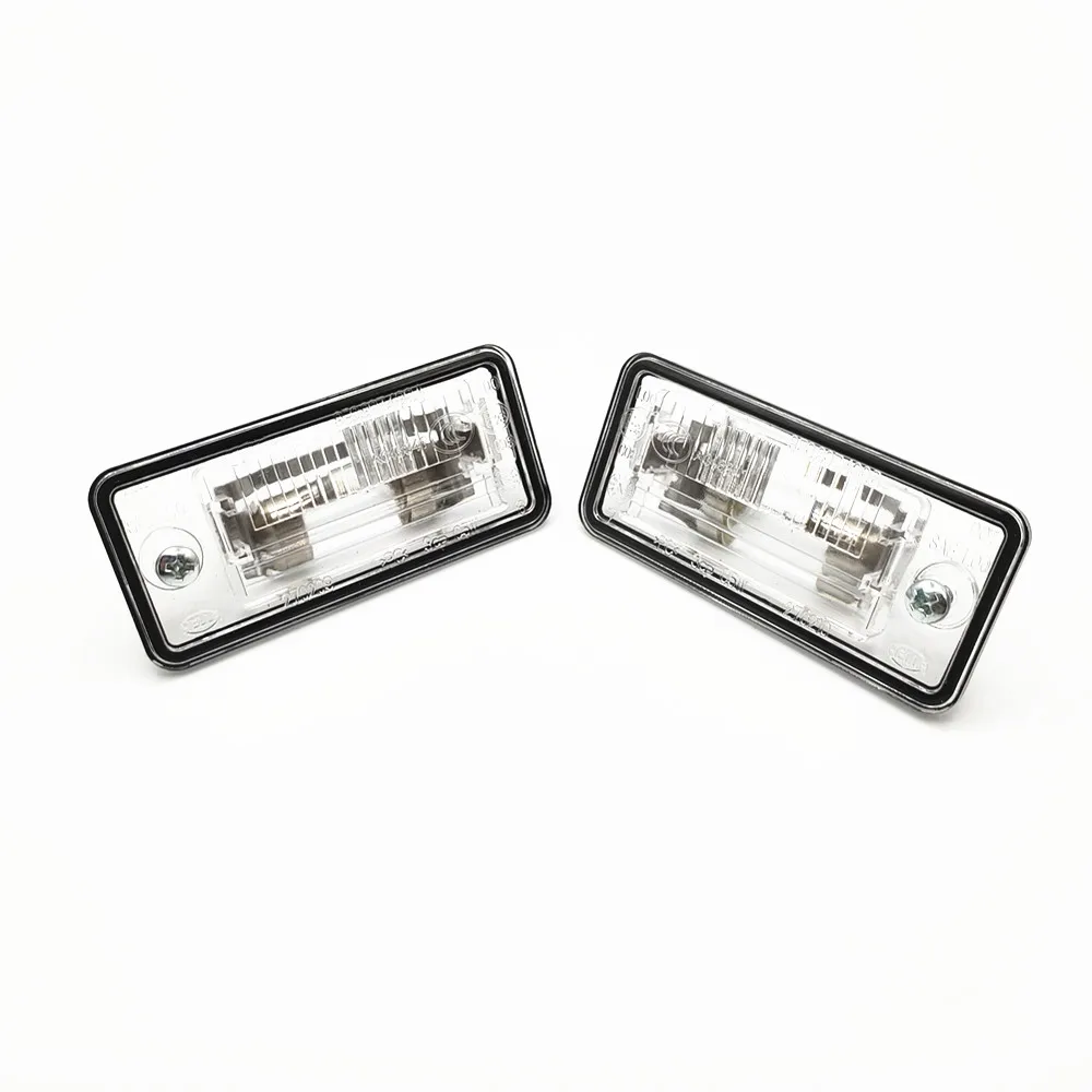 

License Plate Light Lamp Lens 8E0807430A 8E0807430B For A3 A4 S4 B6 B7 A6/S6 Q7 2007-2009 RS4 2006-2008
