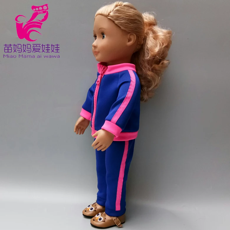 Baby Doll Clothes Ski Jacket Pants Set 18 Inch American Doll Clothes Winter Coat