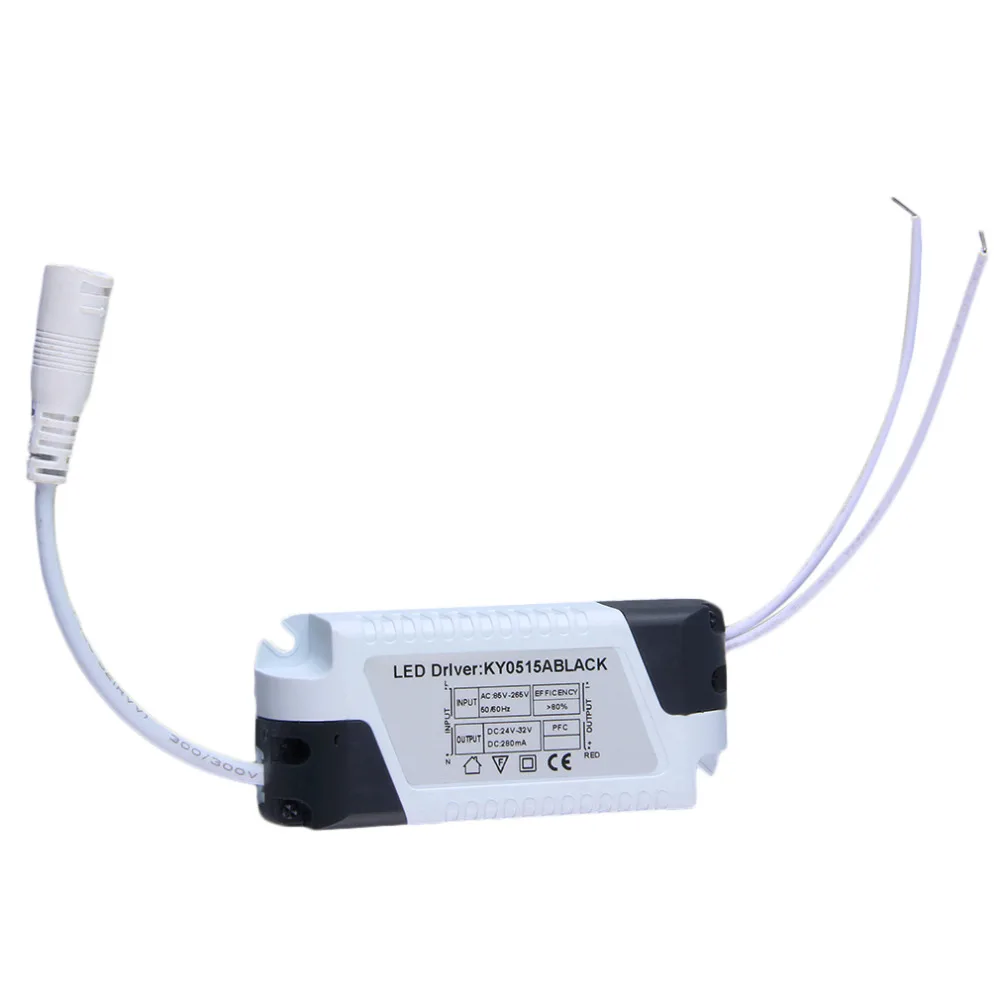1Pc New Dimmable LED Light Lamp Driver Transformer Power Supply 6/9/12/15/18/21W | Лампы и освещение