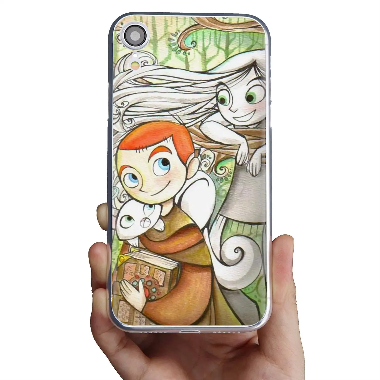 Для iPhone 11 Pro 4 4S 5 5S SE 5C 6 6S 7 8 X XR XS Plus Max для iPod Touch Secret Kells анимация силиконовый чехол