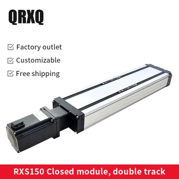 

Free shipping stroke heavy load linear guide slide rail ball screw linear guide motion stage with nema 34 motor stepper