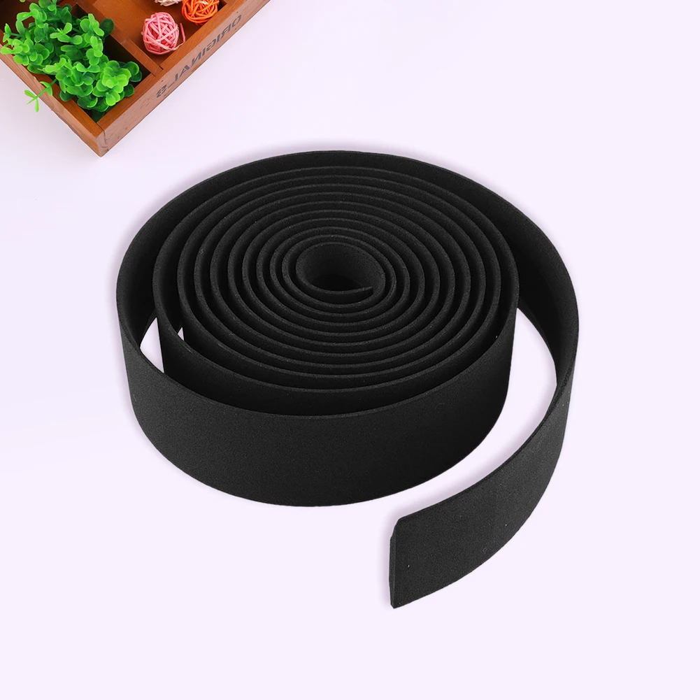 

2Pcs Bike Cycling Non-slip Handle Belt Tape Wrap With 2 Bar Plug Black