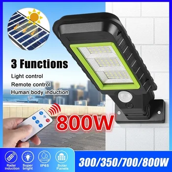 

LED Solar Lights Outdoor 60/72/120/128LED Motion Detection Street Light Waterproof Solar Powered Sunlight For Garden Decoration