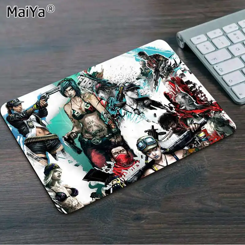 Not Lock Edge25x29cm Maiya Лидер продаж APB Перезагрузка игры Девушка Подгонянный игровой коврик для мыши для ноутбука большой коврик для мыши клавиатуры коврик - Цвет: Not Lock Edge25x29cm