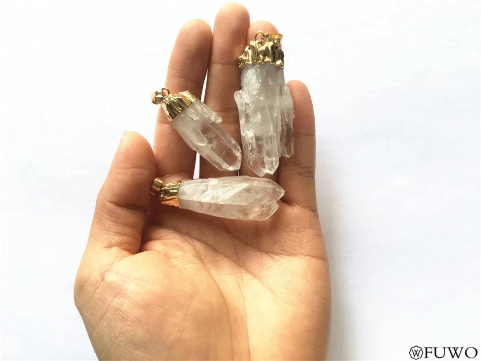 Crystal point Pendant 11
