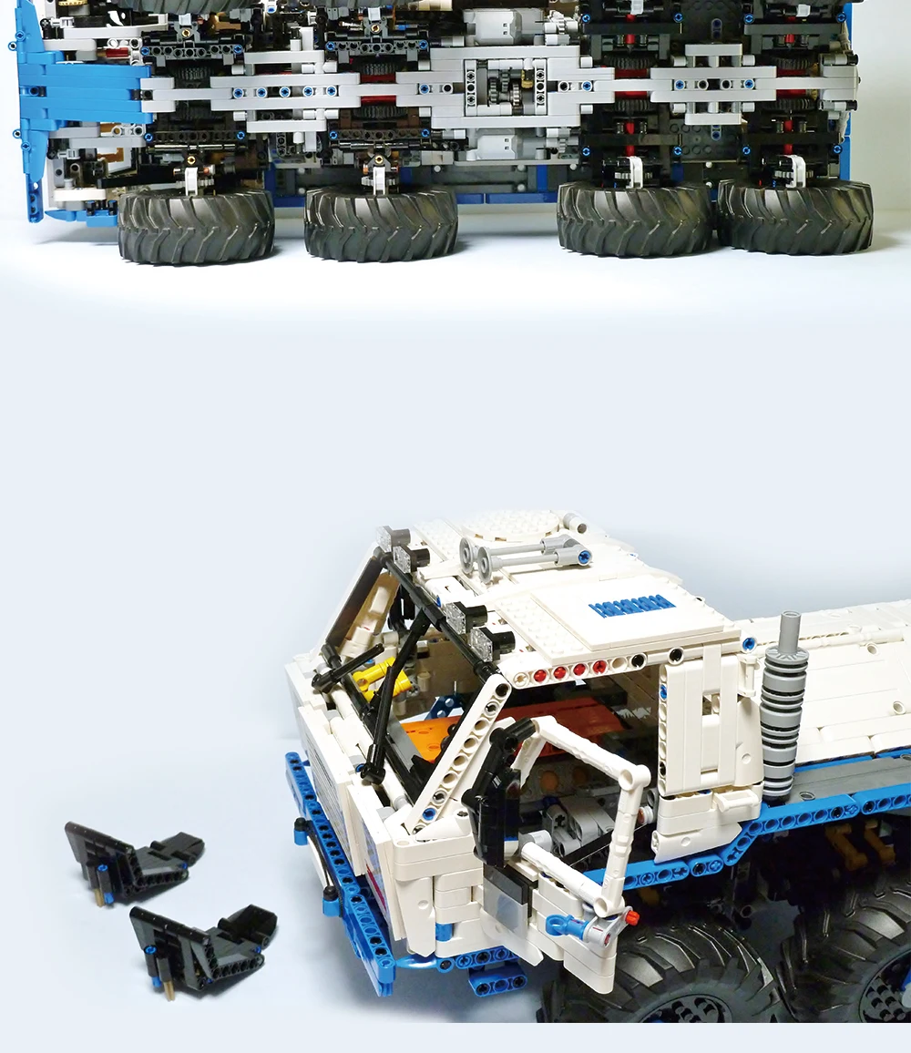 MOC-27092 Tatra T813 8X8 PROFA инженерный автомобиль трактор игрушка самосвал Модель классическая игрушка автомобиль детские игрушки инженерный автомобиль