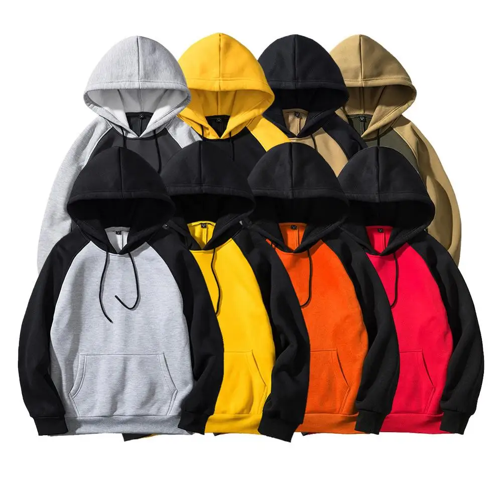 2019 Spring And Autumn Men's Hoodies New Fashion Wild Solid Color / Matching Long-Sleeved Hooded Loose Couple Clothes | Мужская