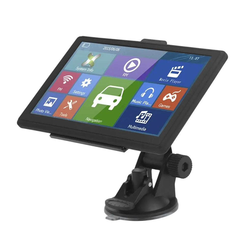 

Truck Car GPS Navigation FM 7 Inch Display HD Capacitive Screen Support Multilanguage Free Maps Updates 715