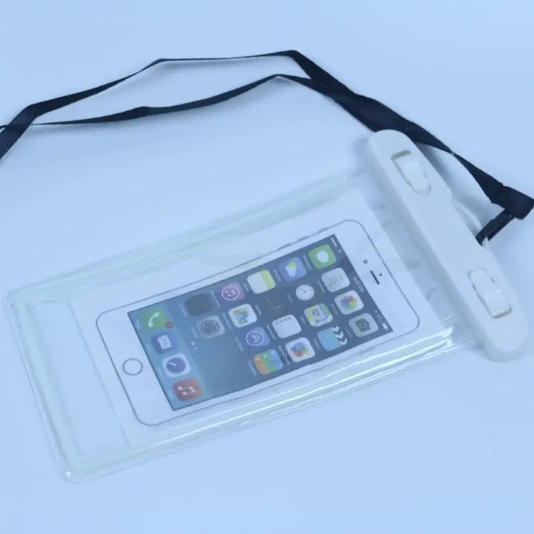 

6-Inch Night Light Waterproof Cellphone Bag PVC Waterproof Mobile Phone Bag Touch Screen Mobile Phone Transparent Outdoor Waterp