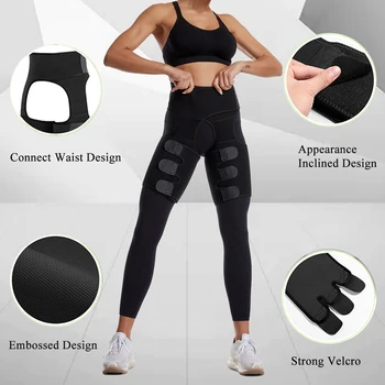 

Trimmer Leg Shapers Slender Slimming Belt Neoprene Sweat Shapewear Muscle Band Thigh Slimmer Wrap
