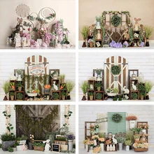 

Mocsicka Spring Easter Decoration Photography Backdrops Newborn Portrait Photo Wallpaper Photo Studio Photography Props