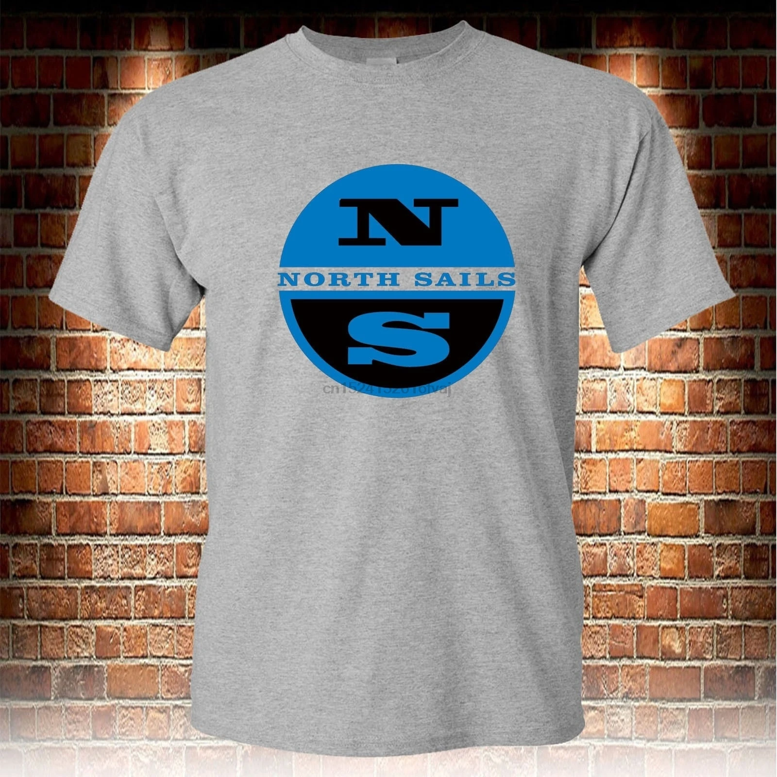 

North Sails Men's Grey Tshirt S to 3XL